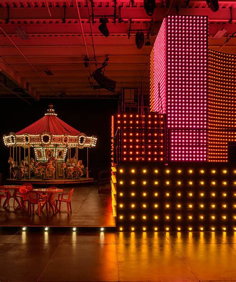 carsten höller transforms LA warehouse into prada double club 